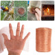 Pure Copper Mesh Rodent Slug Snail Rat Control Blocker Knitt Soffit Mesh - 10M