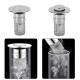 2 Pack Bathroom Sink Stopper Stainless Steel Sink Filter Plugs Plugs Pop Up Drain Stoppers for Wash Basins Bathroom Kitchen Sink