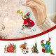 20 pcs Merry Christmas Grinch Ornament Xmas Tree Hanging Figure Decoration Pendants