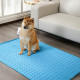 Self Cooling Pet Dog Cat Mat Heat Relief Non-Toxic Summer Pad 150x100cm XXL Blue