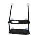 Cat Window Hammocks Sunny Seat Window Cat Perches Mounted Cat Bed with Suction Cups - Black Double Layers