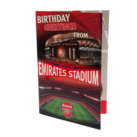 Arsenal FC Pop-Up Birthday Card