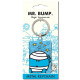 Mr Bump Metal Keyring