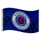 Rangers FC Core Crest Flag