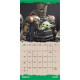 Star Wars: The Mandalorian Grogu Square Calendar 2025