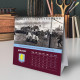 Aston Villa FC Desktop Calendar 2025