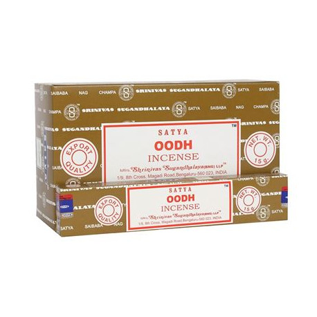 Oodh Satya Incense Sticks 15g Box Of Twelve Special Offer