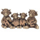 Highland Cow Family With Home Wording Large