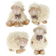 Shaggy Sheep Medium Four Pack