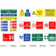 20-Pack Construction Site Safety Signs