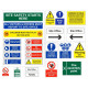 30-Pack Essential Construction Site Safety Signs