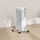 1.5kW Seven Fin Oil-Filled Radiator - White