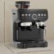 15 Bar Coffee Machine, with Adjustable Grind, Steamer and Accessories