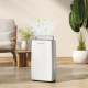 16L/Day Dehumidifier with Activated Carbon Air Filter, Continuous Drainage, 5.5L Water Tank, 24H Timer, Humidity Light, Dehumidi