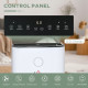 16L/Day Portable Dehumidifier for Home, with LED Screen, Sleep Mode, 24H Timer, Electric Air Dehumidifier for Damp Laundry Bedro