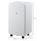 2000mL Portable Dehumidifier with Air Purifier, 24H Timer, 5 Modes, 10L/Day, for Home Laundry, White