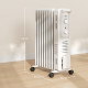 2000W Quiet Oil Filled Radiator, 9 Fin Energy Efficient Portable Electric Heater with 3 Heat Settings, Adjustable Thermostat, Sa