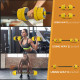 20KG Dumbbell &amp; Barbell  Adjustable Set Plate Bar Clamp Rod Home Gym Sports Area Exercise Ergonomic