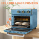 20L 90-230℃ Mini Electric Oven - Blue