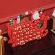 24-Drawer Reusable Santa Sleigh Christmas Advent Calendar