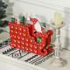 24-Drawer Reusable Santa Sleigh Christmas Advent Calendar