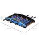 29 Inch Mini Tabletop Football Foosball Gaming Table  Play Fun Game Toy 74.5L x 36.1W x 12H CM