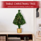 2FT Prelit Artificial Christmas Tree Fiber Optic LED Light Holiday Home Xmas Decoration Table Decor with Multi-Color Lights, Gre