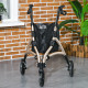 3 Wheel Rollator, Lightweight Aluminium Tri Walker with Adjustable Handle, Storage Bag and Dual Brakes, Folding Mobility Walking