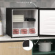 35L Mini Freezer, -24℃ to -14℃ Temperature - Black