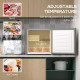 35L Mini Freezer, -24℃ to -14℃ Temperature - Grey