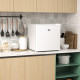 35L Mini Freezer, -24℃ to -14℃ Temperature - White