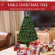 3FT Prelit Artificial Christmas Tree Fiber Optic LED Light Holiday Home Xmas Decoration Table Decor with Multi-Color Lights, Gre