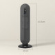 45° Oscillating Ceramic Space Heater, with Remote - Black