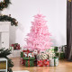 4FT Artificial Christmas Tree Holiday Xmas Holiday Tree Decoration with Automatic Open for Home Party, Pink