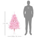 4FT Artificial Christmas Tree Holiday Xmas Holiday Tree Decoration with Automatic Open for Home Party, Pink