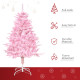 4FT Artificial Christmas Tree Holiday Xmas Holiday Tree Decoration with Automatic Open for Home Party, Pink