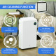 5500mL Portable Dehumidifier with Air Purifier, UVC, Ioniser, 24H Timer, 5 Modes, 16L/Day, for Home Laundry, White