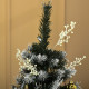 5FT Artificial Snow-Dipped Christmas Tree Xmas | Home Home Indoor Decoration | Removable Stand w/ White Berries Star Topper Bran