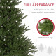 5ft Bushy and Bare Artificial Christmas Tree - Green