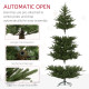 5ft Bushy and Bare Artificial Christmas Tree - Green