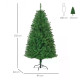 5FT Christmas Tree Warm White LED Light Holiday Home Decoration, Green