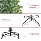 5FT Indoor Christmas Tree Artificial Decoration Xmas Gift with Metal Stand Branch Tips