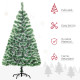 5FT Indoor Christmas Tree Artificial Decoration Xmas Gift with Metal Stand Branch Tips