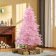 6FT Artificial Christmas Tree Holiday Xmas Holiday Tree Decoration with Automatic Open for Home Party, Pink