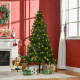 6FT Christmas Tree Warm White LED Light Holiday Home Decoration, Green