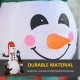 6ft Inflatable Christmas Snowman with Three Penguins LED Xmas Décor Holiday Outdoor Yard Decoration