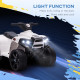 6V Kids Electric Ride on Car, All Terrain Vehicle Toy, Quad Bike With Headlights, Horn, for Toddlers 18-36 Months White