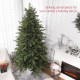 7ft Bare Artificial Christmas Tree, with 2445 Tips - Green