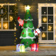 7FT Christmas Inflatable Tree LED Lighted for Indoor Outdoor Decoration