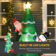 7FT Christmas Inflatable Tree LED Lighted for Indoor Outdoor Decoration